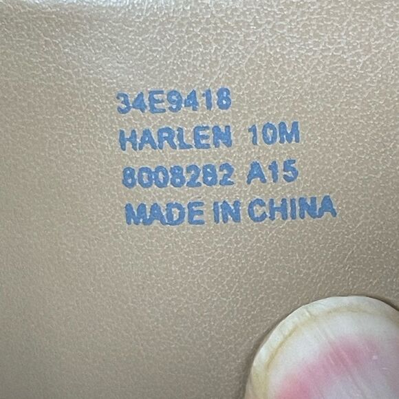 Calvin Klein Beige Leather Ankle Thong Gladiator Sandals Size 10 - Picture 7 of 7